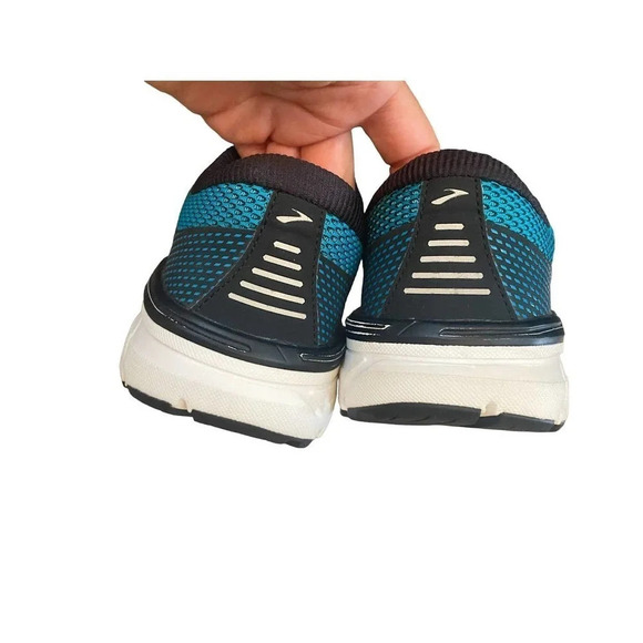 Brooks DYAD Sneakers Womens Running Walking Shoes Size US 7.5 Blue Black Lace Up - Picture 10 of 11